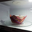 Load image into Gallery viewer, Heat up your bowl of yummies &amp; don`t burn your fingers. Made to fit a 3 ½ c noodle bowl so it will fit any single serving bowl.
