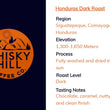Load image into Gallery viewer, Region: Siguatepeque, Comayagua, Honduras  Elevation: 1 300m - 1 650m  Process: Fully washed and dried in the sun  Roast Level: Dark  ﻿Tasting Notes:﻿ Chocolate, caramel, nutty, rich and clean finish
