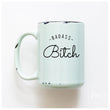 Load image into Gallery viewer, BADASS BITCH - MUG - PRAIRIE CHICK PRINTS
