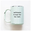 Load image into Gallery viewer, CAFFEINATE - MUG - PRAIRIE CHICK PRINTS

