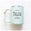 Load image into Gallery viewer, PEACE LOVE HAPPY - MUG - PRAIRIE CHICK PRINTS
