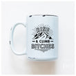Load image into Gallery viewer, RISE AND CLIMB - MUG - PRAIRIE CHICK PRINTS
