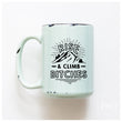 Load image into Gallery viewer, RISE AND CLIMB - MUG - PRAIRIE CHICK PRINTS
