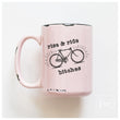 Load image into Gallery viewer, RISE AND RIDE - MUG - PRAIRIE CHICK PRINTS
