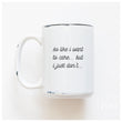 Load image into Gallery viewer, SO LIKE I WANT TO CARE - MUG - PRAIRIE CHICK PRINTS
