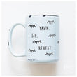 Load image into Gallery viewer, YAWN SIP REHEAT - MUG - PRAIRIE CHICK PRINTS
