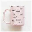 Load image into Gallery viewer, YAWN SIP REHEAT - MUG - PRAIRIE CHICK PRINTS
