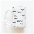 Load image into Gallery viewer, YAWN SIP REHEAT - MUG - PRAIRIE CHICK PRINTS

