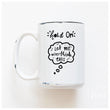Load image into Gallery viewer, LET ME OVERTHINK THIS - MUG - PRAIRIE CHICK PRINTS
