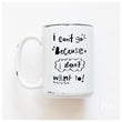 Load image into Gallery viewer, CAN'T GO - MUG - PRAIRIE CHICK PRINTS
