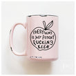 Load image into Gallery viewer, JUST PEACHY - MUG - PRAIRIE CHICK PRINTS
