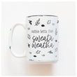 Load image into Gallery viewer, SWEATA WEATHA - MUG - PRAIRIE CHICK PRINTS
