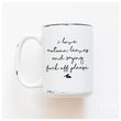 Load image into Gallery viewer, I LOVE AUTUMN LEAVES - MUG - PRAIRIE CHICK PRINTS
