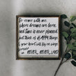 Load image into Gallery viewer, So Come With Me / Peter Pan (13x13) Wooden Sign - William Rae Designs
