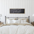 Load image into Gallery viewer, Always Kiss Me Goodnight (12x36) Wooden Sign - William Rae Designs
