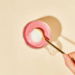 Load image into Gallery viewer, A beetroot tea latte made using the Beetroot Blume blend.
