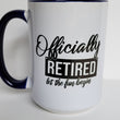 Load image into Gallery viewer, Officially Retired / 15oz Mug - All Decked Out
