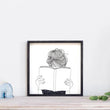 Load image into Gallery viewer, Reading Silhouette (13x13) Wooden Sign - William Rae Designs
