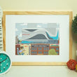 Load image into Gallery viewer, Edmonton Rogers Place Print - Snow Alligator
