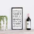 Load image into Gallery viewer, Types of Wine (9x17) Wooden Sign - William Rae Designs

